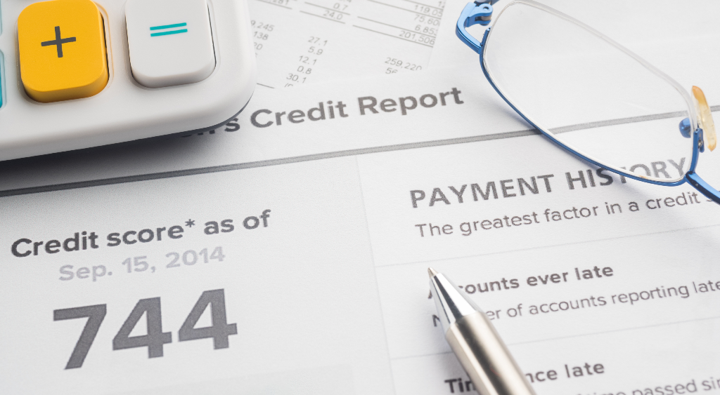 credit score credit report payment history