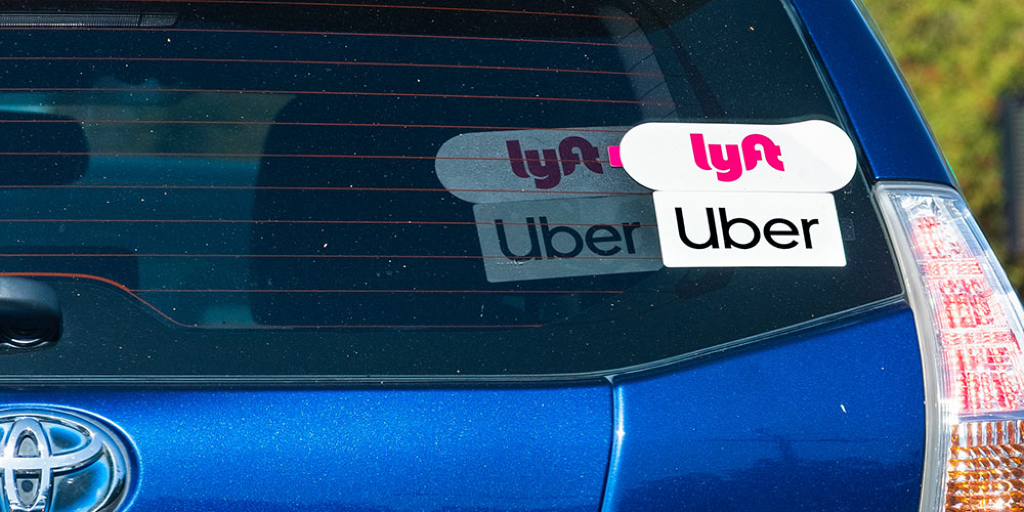 uber car sticker