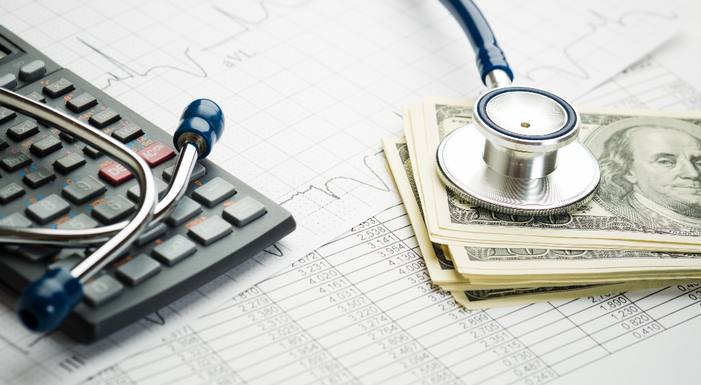 healthcare cost medical bill paperwork